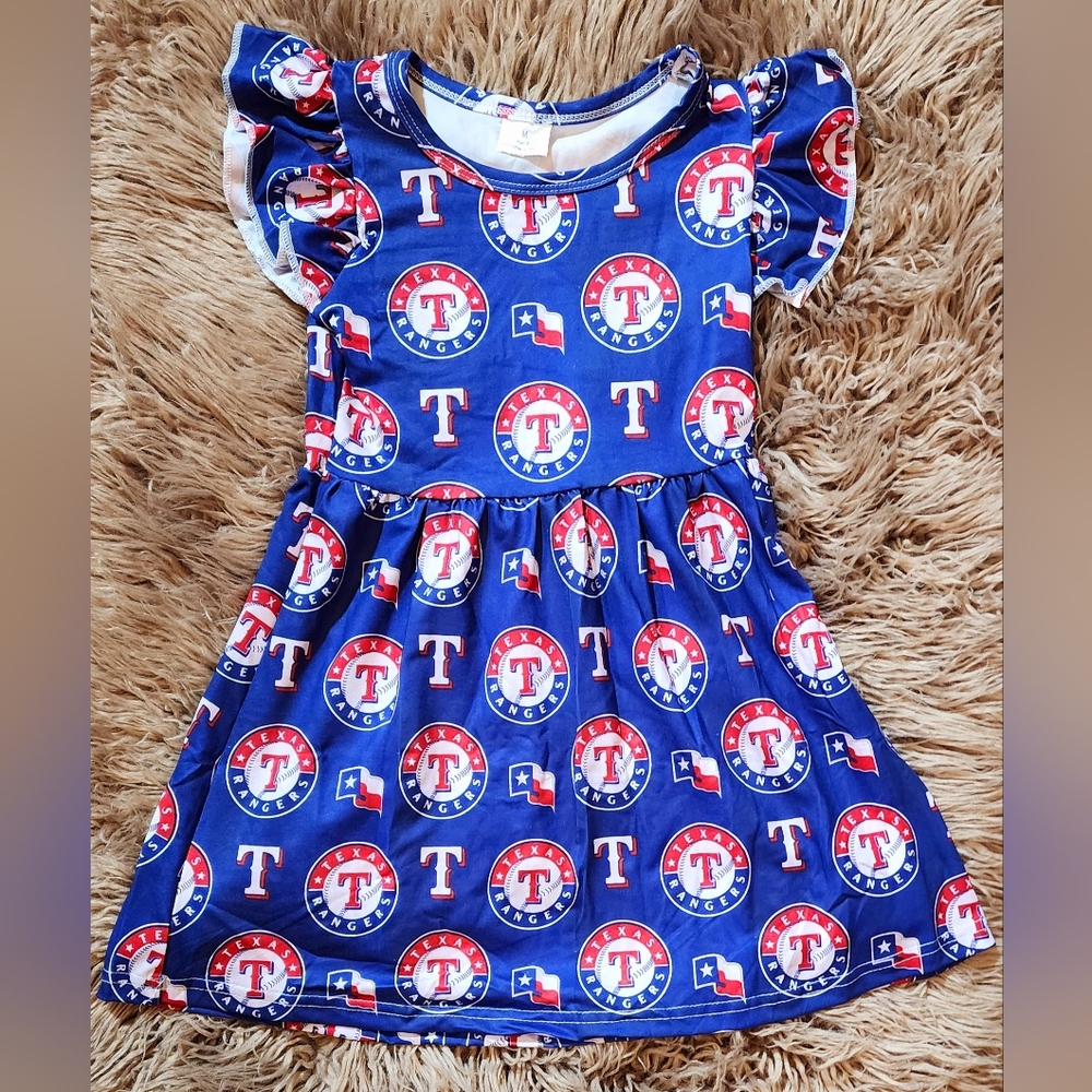 Texas Rangers Logo Dress